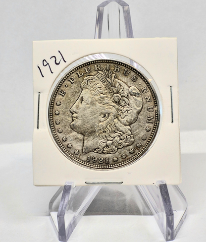 1921 Morgan $1 Dollar 90% Silver 🔥Extra Nice Crisp Features🔥Great Toning