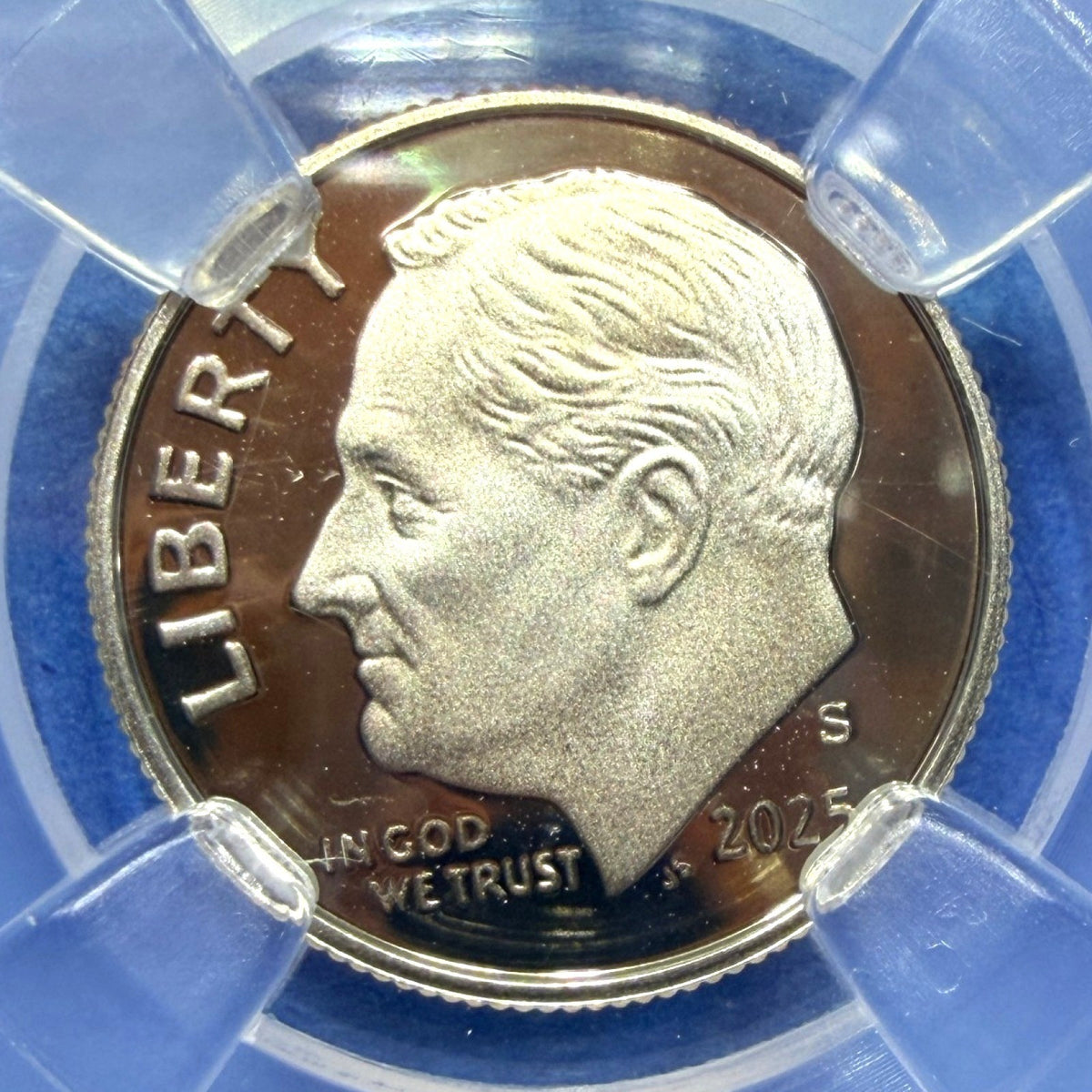 2025-S Roosevelt Dime Proof NGC PF69 Ultra Cameo Early Date Certified EDC Label