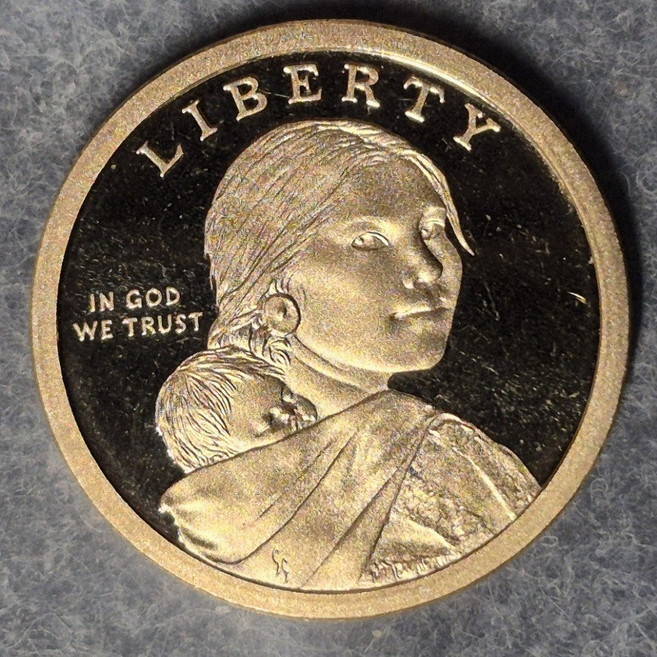 2014-S Native American Sacagawea Dollar Proof Deep Cameo Native Hospitality $1