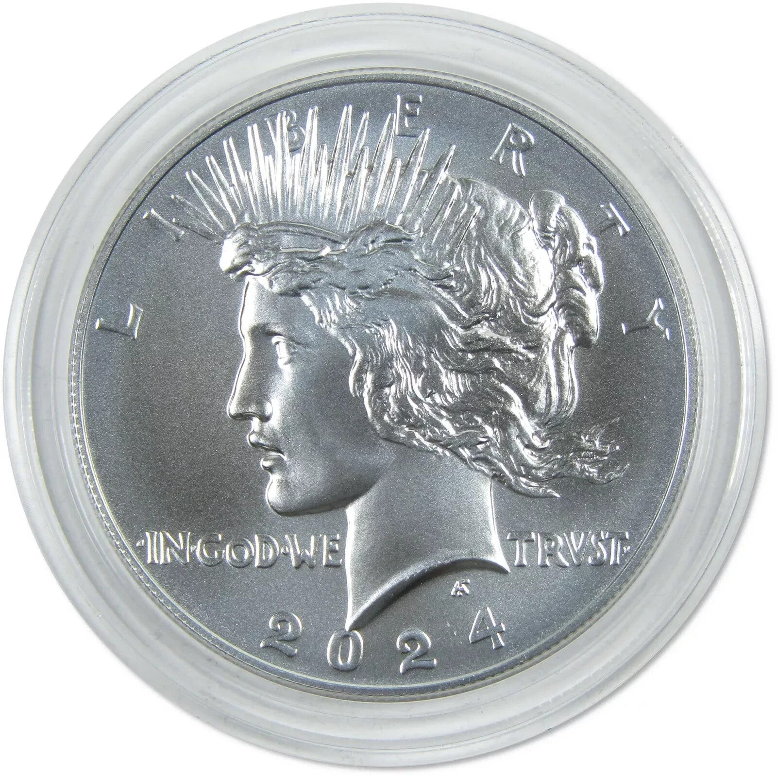 🔥 2024 Peace Dollar Brilliant Uncirculated .999 Silver $1 Coin With OGP & COA