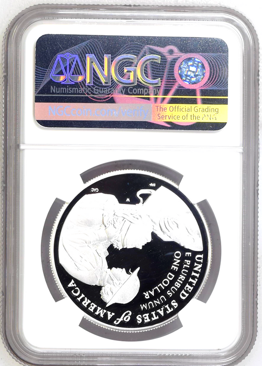 💜 2022W Colorized Purple Heart .999 Silver $1 Dollar NGC PF69 ULTRA CAMEO 💜