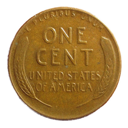 1930 D Lincoln Cent Good - Very Good  (G-VG) Circulated Condition Copper Penny