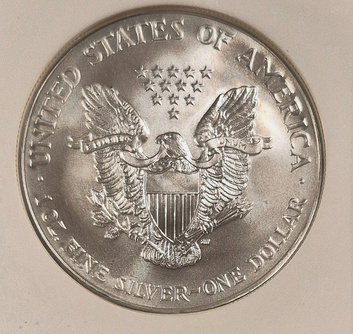 2006 $1 American Silver Eagle .999 First Strikes NGC MS69 Near Perfect Red Label