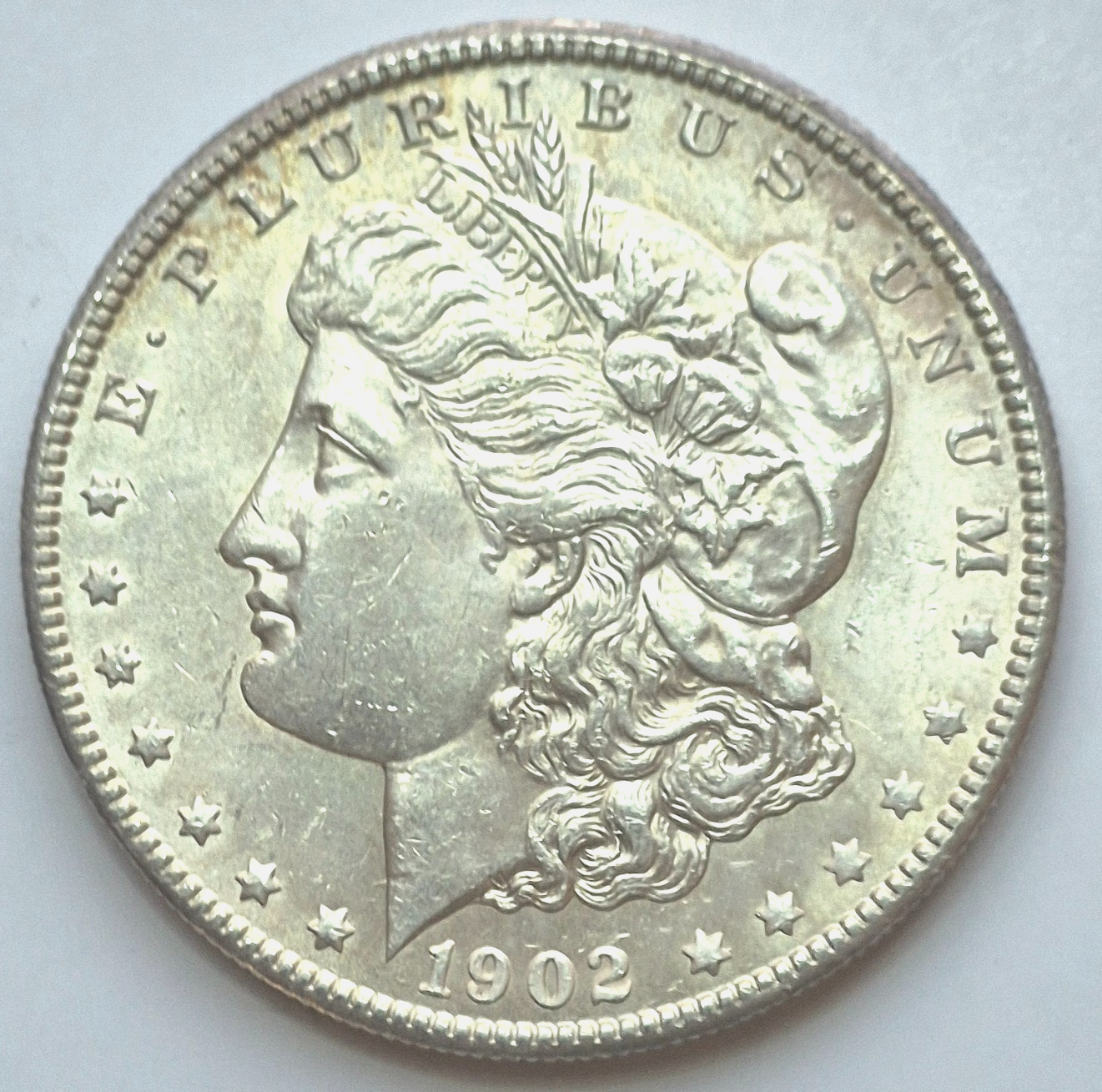 1902-O Morgan 90% Silver Dollar VAM 17A Crisp Strike & Toning Strong MS Features