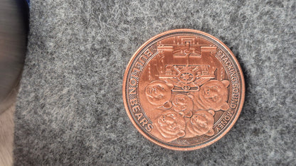 Bullion Stackers Kodiak Bear 1 oz Colorized Copper Round Uncirculated Medal