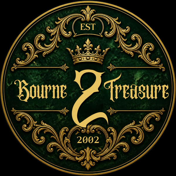 Bourne2Treasure logo - Est. 2002