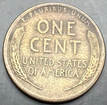 1916-S Lincoln Wheat Cent Extra Fine - About Uncirculated (XF-AU) 1c Actual Coin