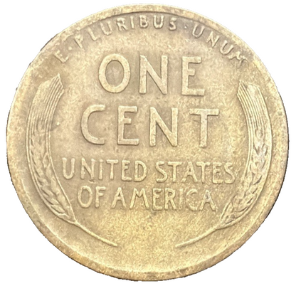 1916-S Lincoln Wheat Cent Very Fine - Extra Fine (VF-XF) 1c Actual Coin