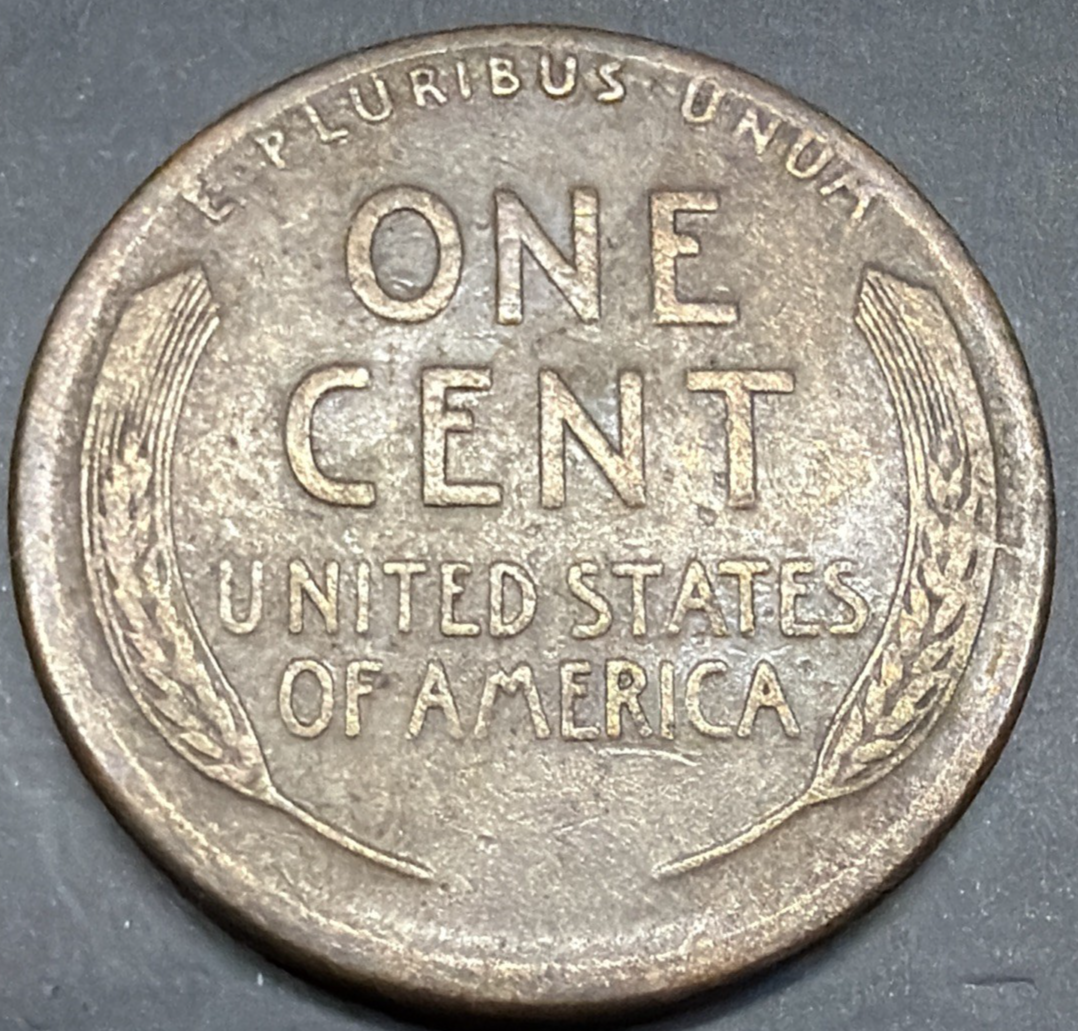 1916-S Lincoln Wheat Cent Extra Fine - About Uncirculated (XF-AU) 1c Actual Coin