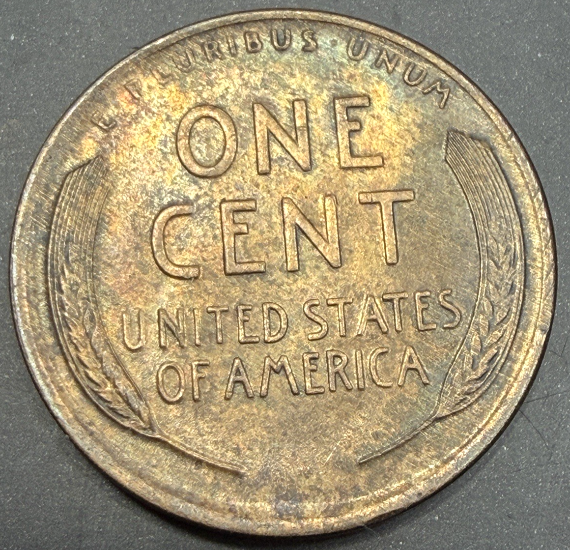 1919 Lincoln Wheat Cent MS UNC 1c Actual Coin Beautiful Aged BU 1c Penny