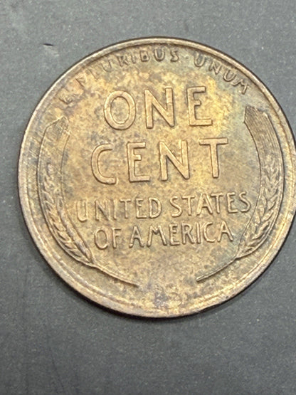 1919 Lincoln Wheat Cent MS UNC 1c Actual Coin Beautiful Aged BU 1c Penny