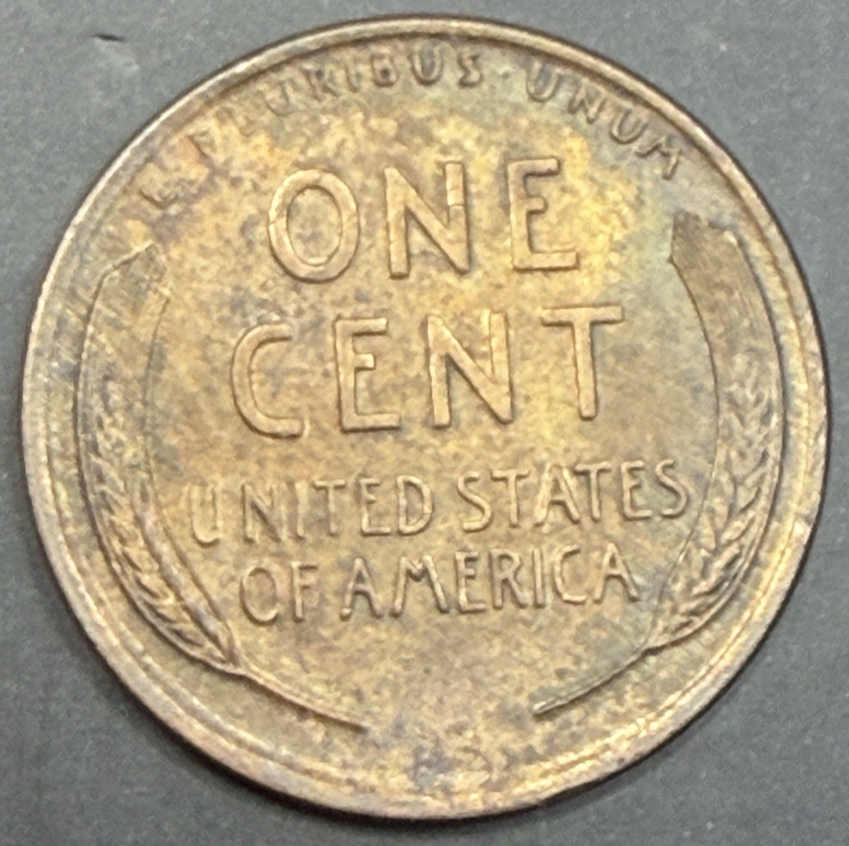 1919 Lincoln Wheat Cent MS UNC 1c Actual Coin Beautiful Aged BU 1c Penny