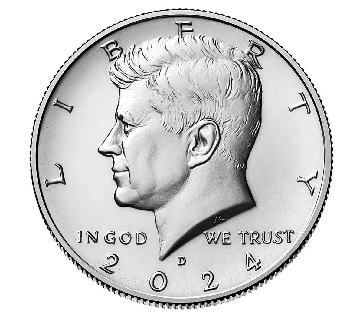 2024 P D Kennedy Half Dollar 2 Roll Set Sealed US Mint Sealed Box 24KB 50c Coins