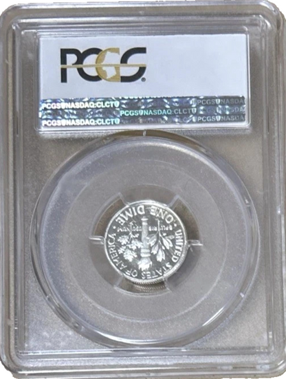 2015 S Silver Roosevelt Dime PCGS PR70 DCAM Problem Free Bright Shiny 90% Coin