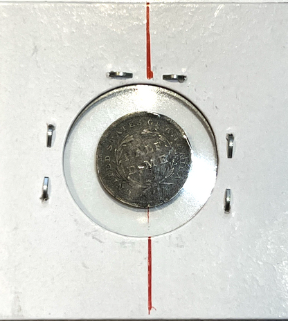 ✅ 1838 Seated Liberty Silver Half Dime ROTATED DIE 187 Year Old 90% Silver Coin