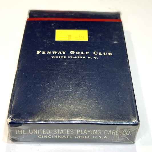 Fenway Golf Club Playing Cards Sealed Deck White Plains, N.Y. U.S. Playing Card