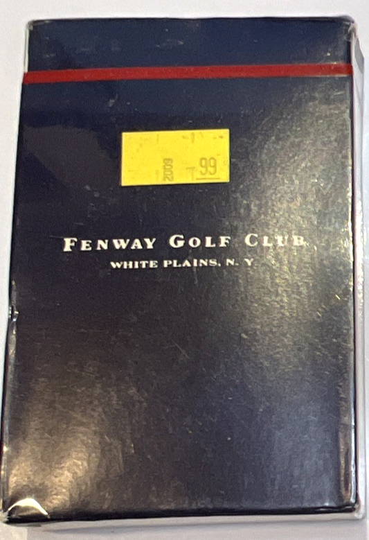 Fenway Golf Club Playing Cards Sealed Deck White Plains, N.Y. U.S. Playing Card