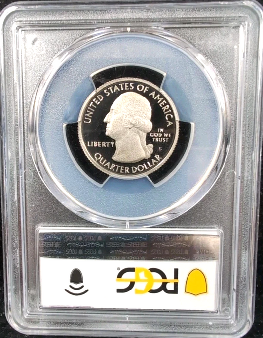 🔥 2011 S 25C CHICKASAW NP National Park Washington Quarter PCGS PR69DCAM