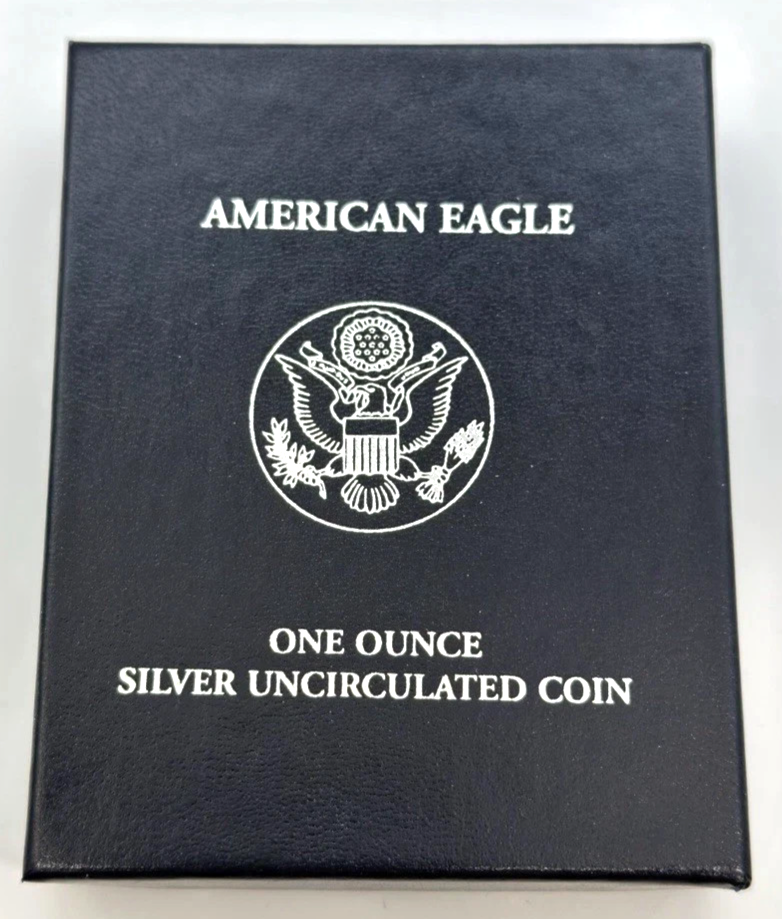 2006-W $1 American Silver Eagle ASE WEST POINT w/OGP & COA Uncirculated .999 ozt