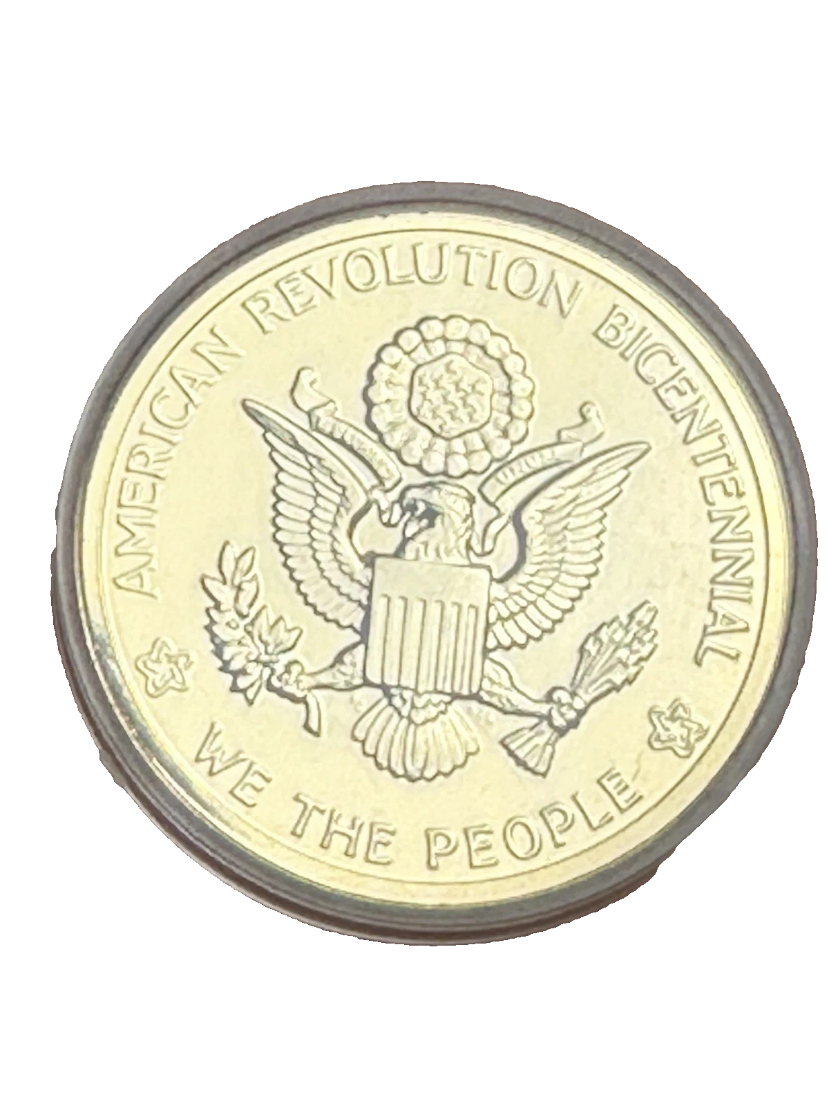 National Bicentennial Medal 1776-1976 STATUE OF LIBERTY Coin w/Box & COA