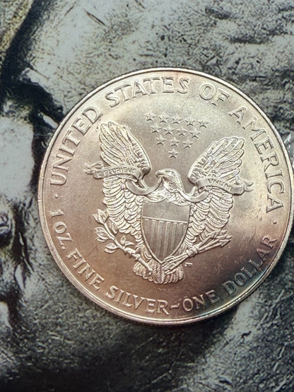 MASSIVE TONER 1994 American Silver Eagle 1 oz .999 Fine Silver SEE VIDEO!!!