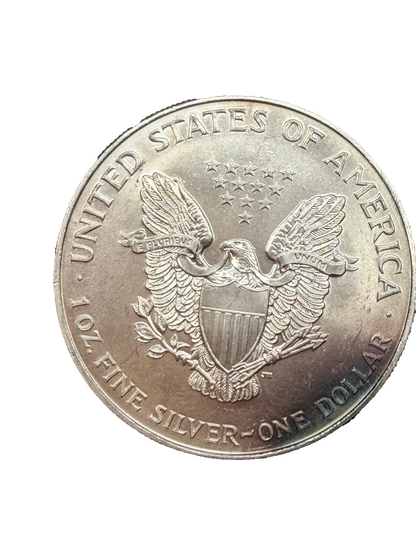 MASSIVE TONER 1994 American Silver Eagle 1 oz .999 Fine Silver SEE VIDEO!!!