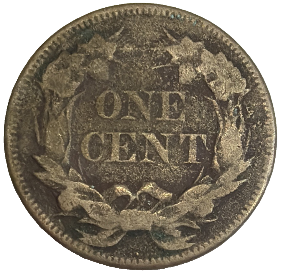 1858 Flying Eagle 1c One Cent Very Good Condition Pre Civil War Copper Coin