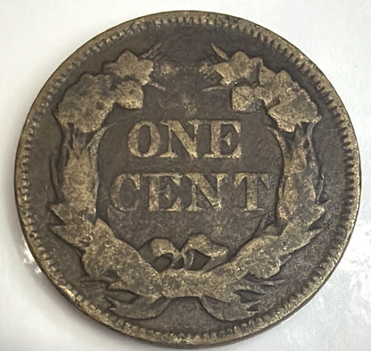 1858 Flying Eagle 1c Cent (G) Good Condition Pre Civil War Actual Coin Shown