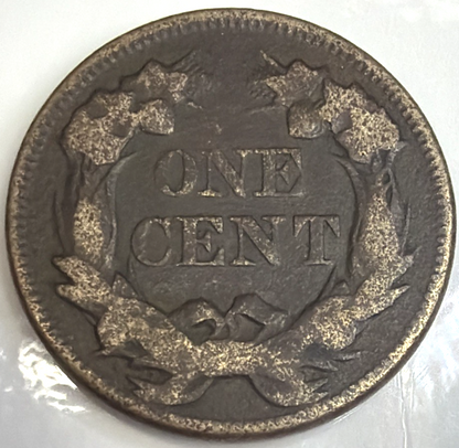1857 Flying Eagle 1c Cent (G) Good Condition Pre Civil War Actual Coin Shown