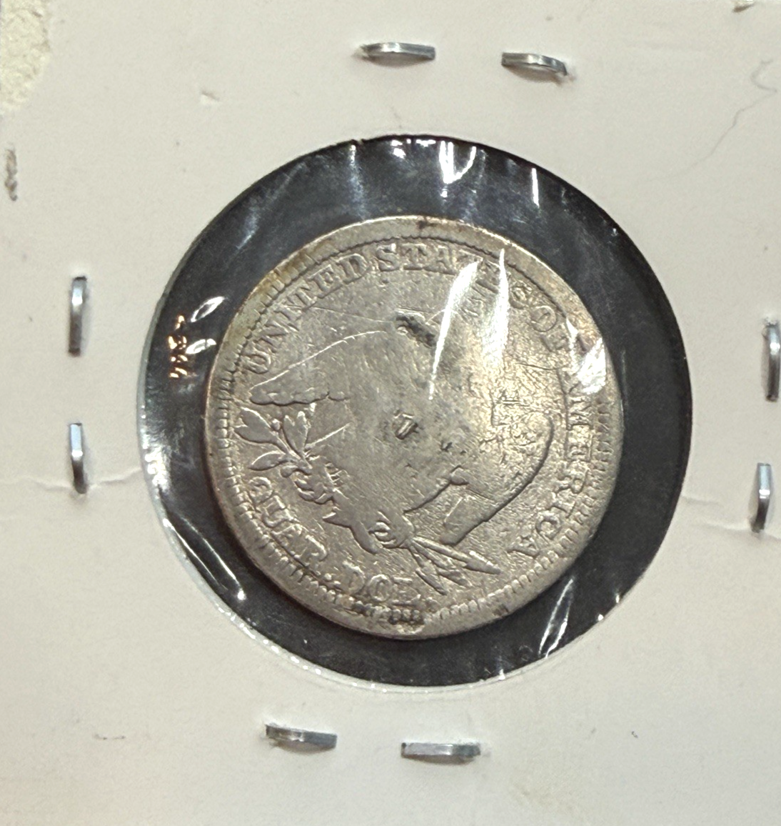 1858 Seated Liberty Quarter 90% Silver Pre-Civil War Liberty Fine Obverse Coin