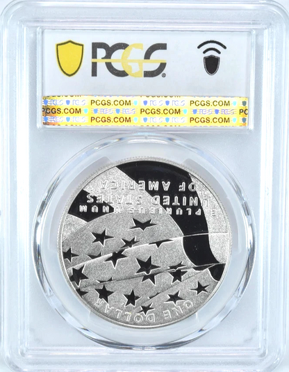 ✅ 2012-P Star-Spangled Banner 90% Silver Dollar Coin PR69 DCAM PCGS Blue Label