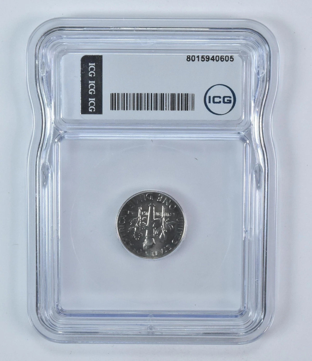 1966 Roosevelt Dime SMS MS68 ICG Graded 10c Coin