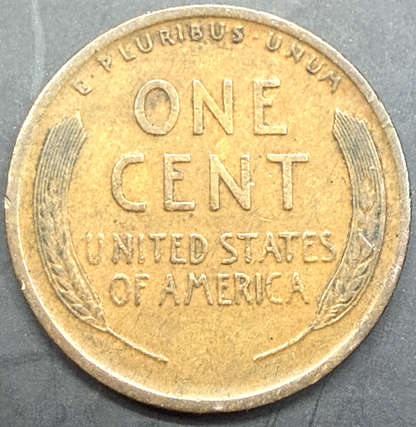 1918-P-D-S Lincoln Wheat Cents - Denver is Mint Error WOODY Improper Alloy F-VF+