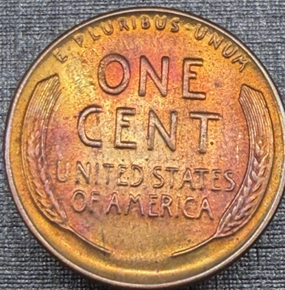🔥 TONER ALERT 🔥  1937 S Lincoln Wheat Cent BU Gem VIBRANT COLORS & Features