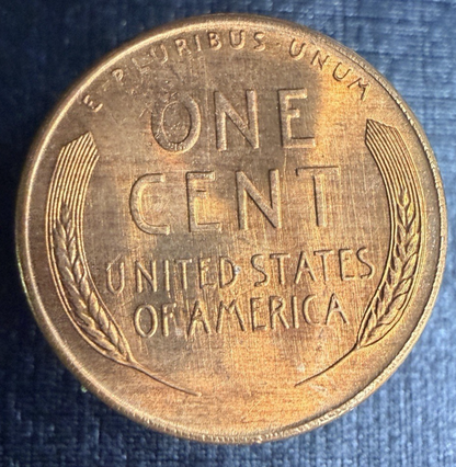 1949 S ✅ ERROR COIN Lincoln Wheat Cent BU Uncirculated IMPROPER ALLOY MIX