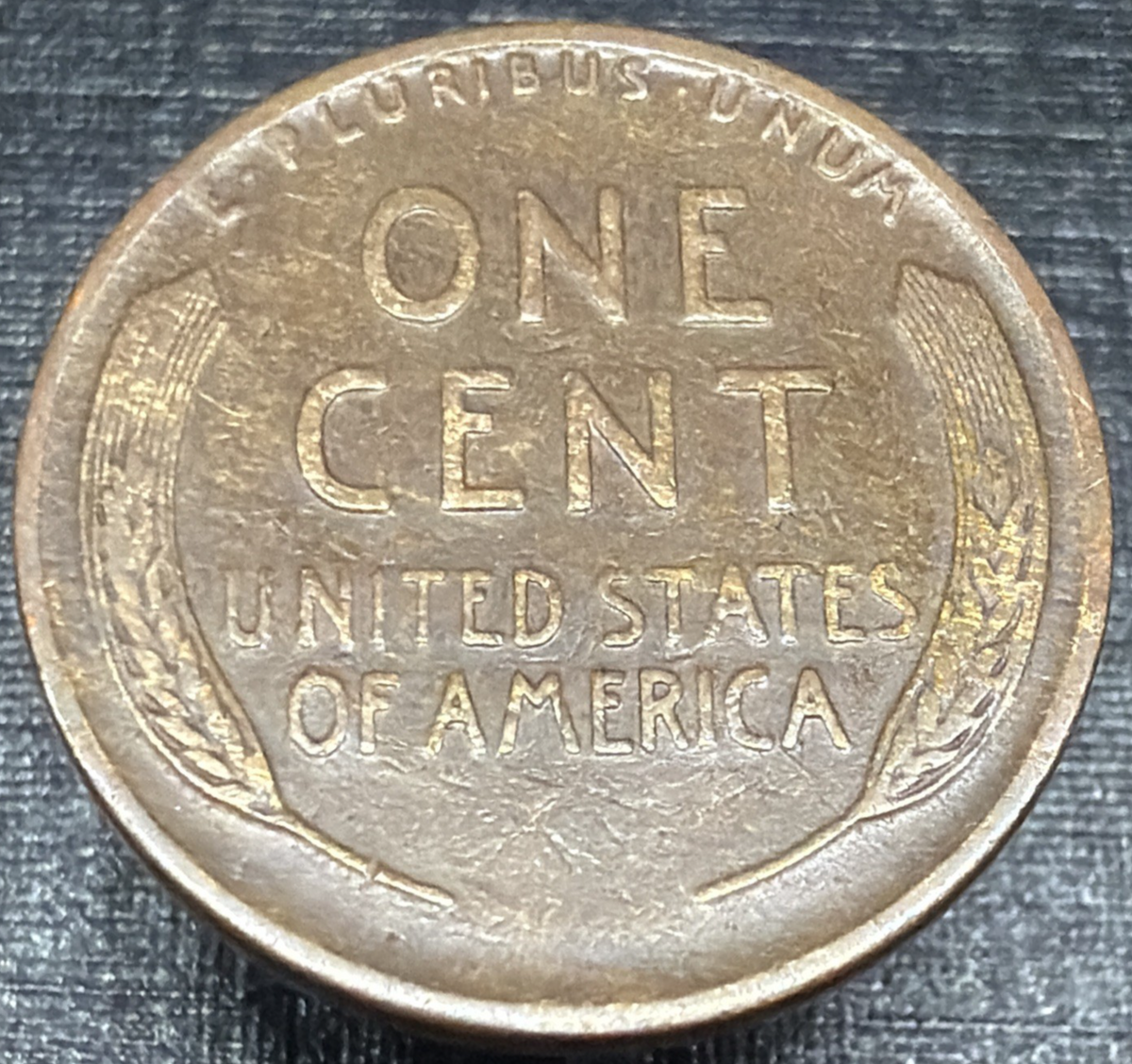 1931 D ✅ ERROR COIN Lincoln Wheat Cent Very Fine Condition IMPROPER ALLOY MIX
