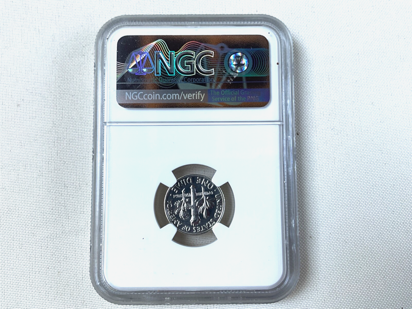 ✅ 1959-P NGC PF69 Proof Roosevelt Dime Scales Label Grade