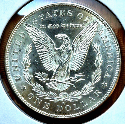 1878-S Morgan 90% Silver Dollar Gem Shiny, Bright, Well Struck Coin 1st Year $1