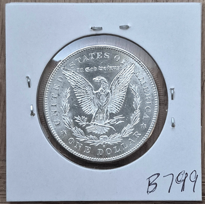 1878-S Morgan 90% Silver Dollar Gem Shiny, Bright, Well Struck Coin 1st Year $1