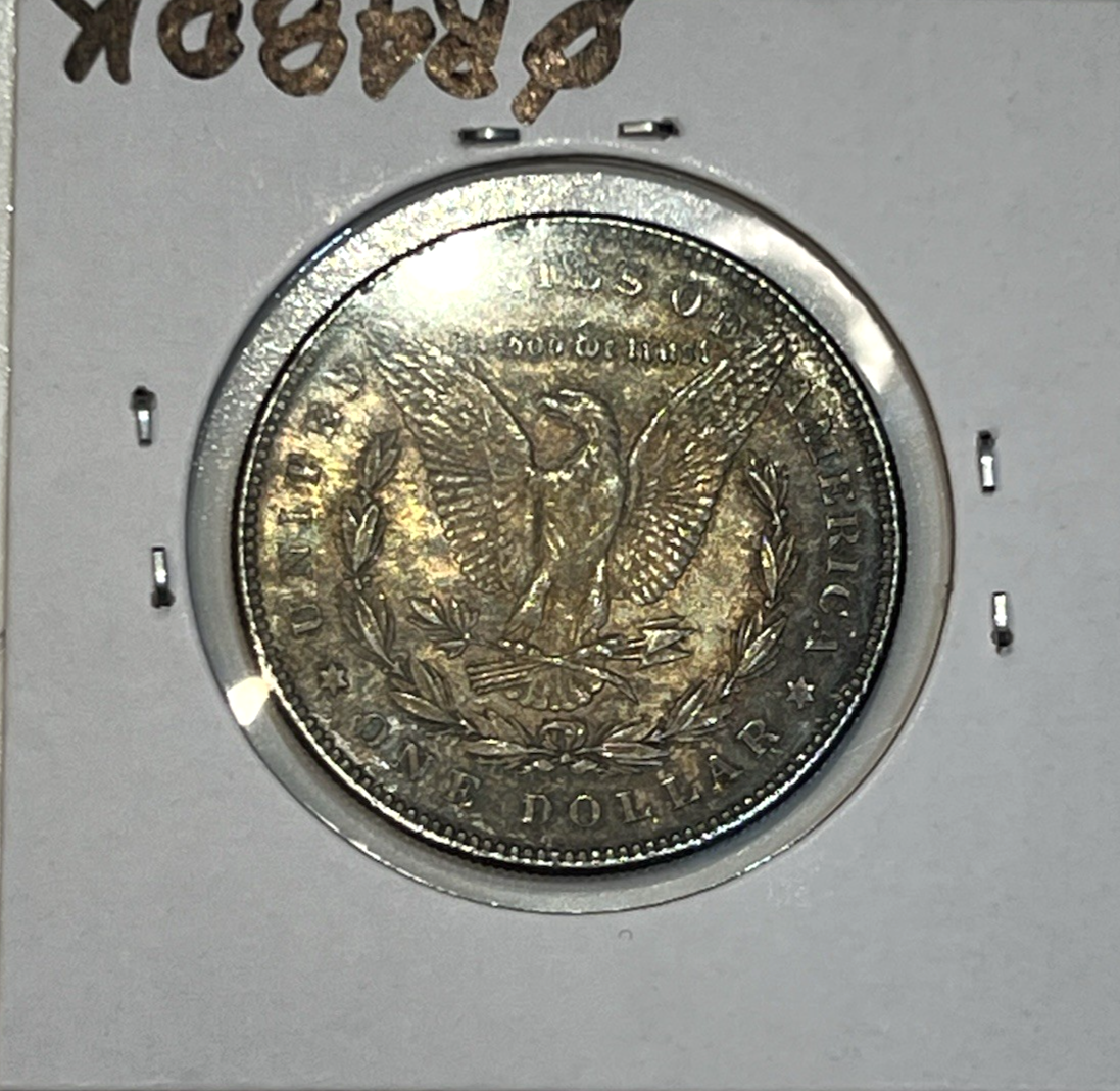 1878 FIRST YEAR Morgan $1 Dollar 90% Silver SUPER Toned Sharp INCREDIBLE Detail