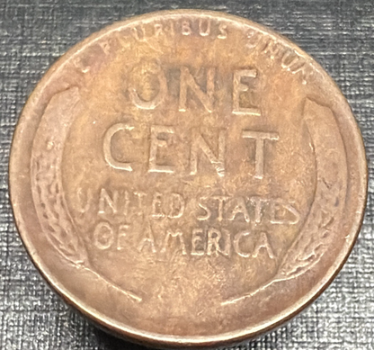 XF-AU 1939-S Lincoln Wheat Cent WOODY Alloy Mix ERROR COIN BROWN 1c Penny