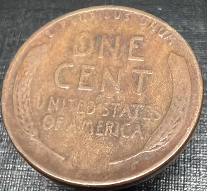 XF-AU 1939-S Lincoln Wheat Cent WOODY Alloy Mix ERROR COIN BROWN 1c Penny