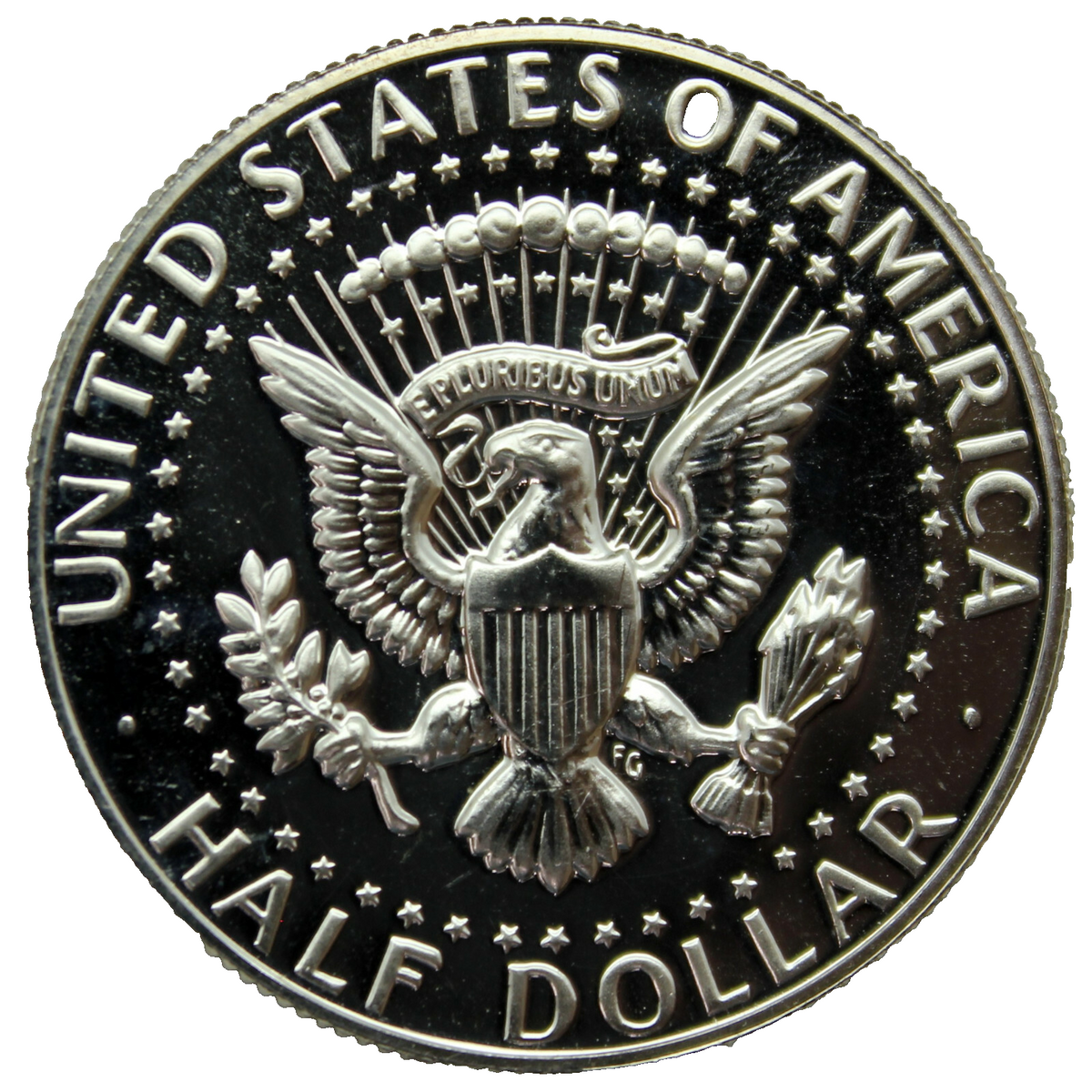 1970-S PROOF SILVER Kennedy Half Dollar 50c Bright Mirror Finish 40% Coin