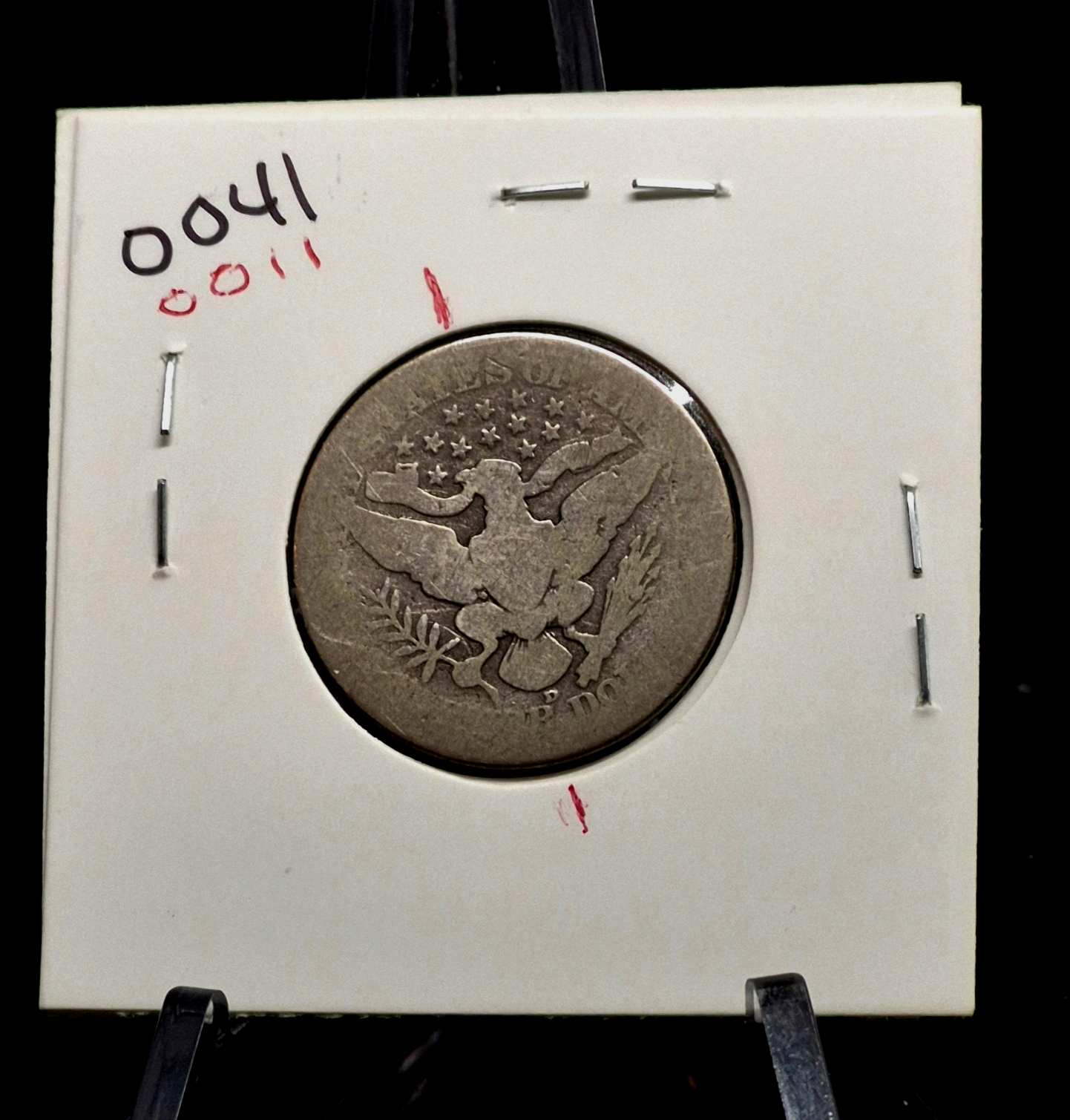 1916 D Barber Quarter Rotated Die Error 90% SILVER Circulated Condition Last Yr