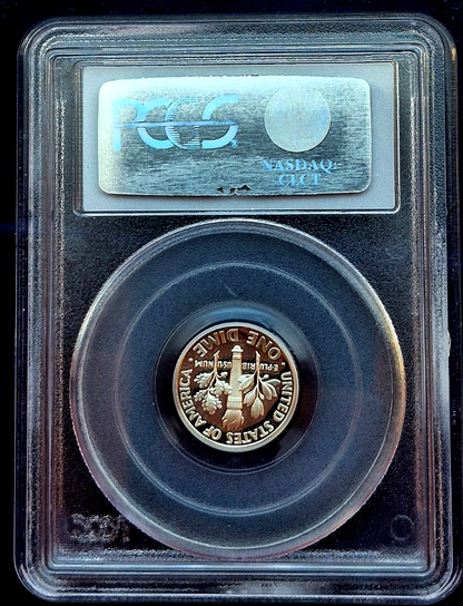 1996-S Roosevelt Dime PCGS High Grade PR69DCAM 90% Silver Series 32PR Coin 44A
