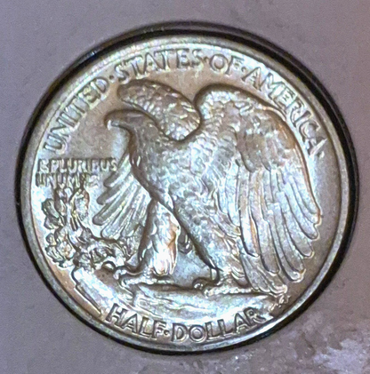 1943-P Walking Liberty 90% Silver US Half Dollar Crisp Strike Strong MS Features