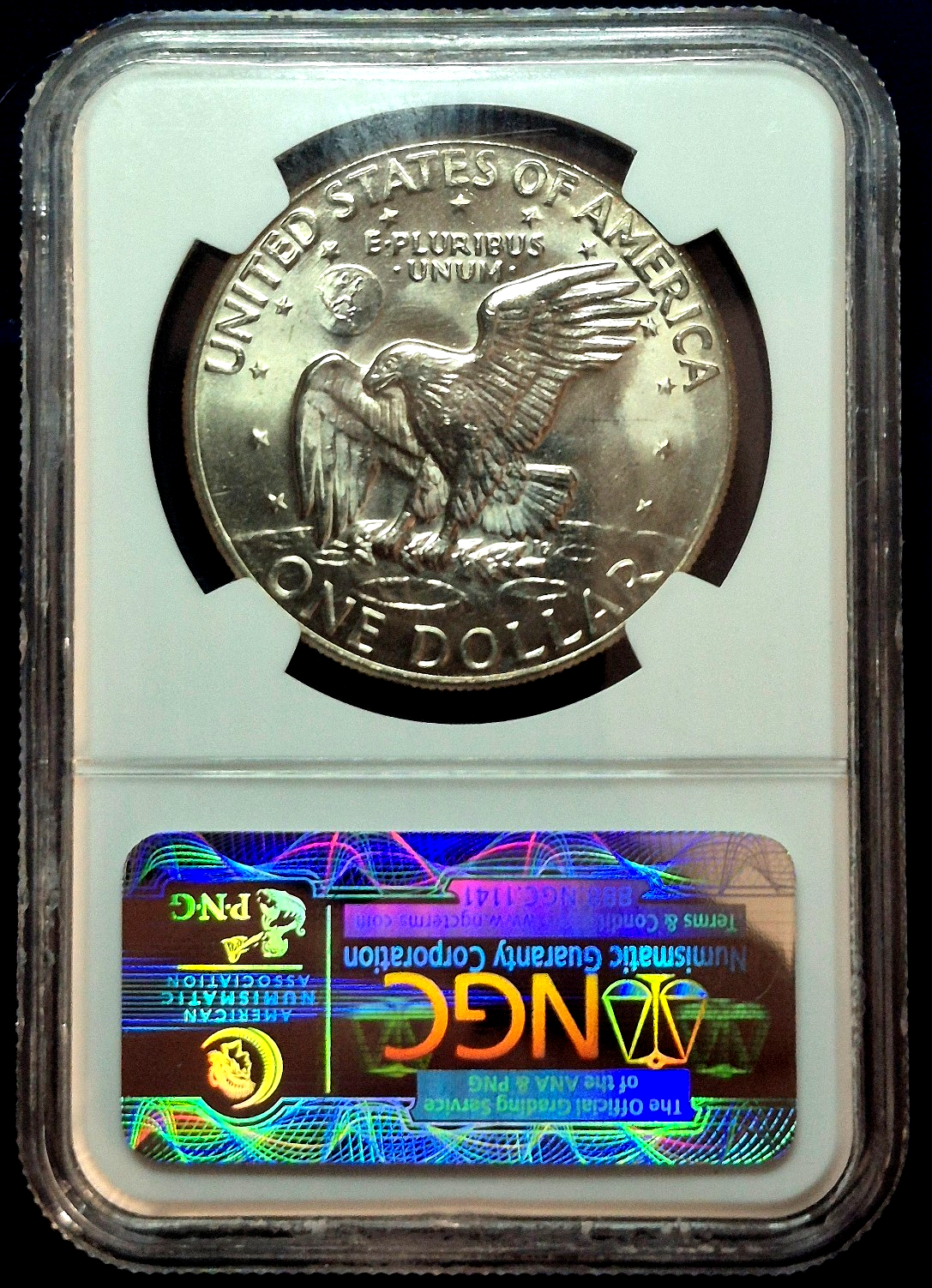 1977 D NGC MS65 - Clad Eisenhower IKE Dollar $1 US Coin - Famous BIG SKY HOARD