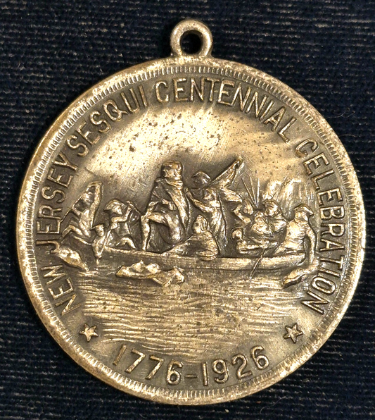 Vintage 1926 NJ "So-Called Dollar" Sesquicentennial Celebration Medal  HK-674