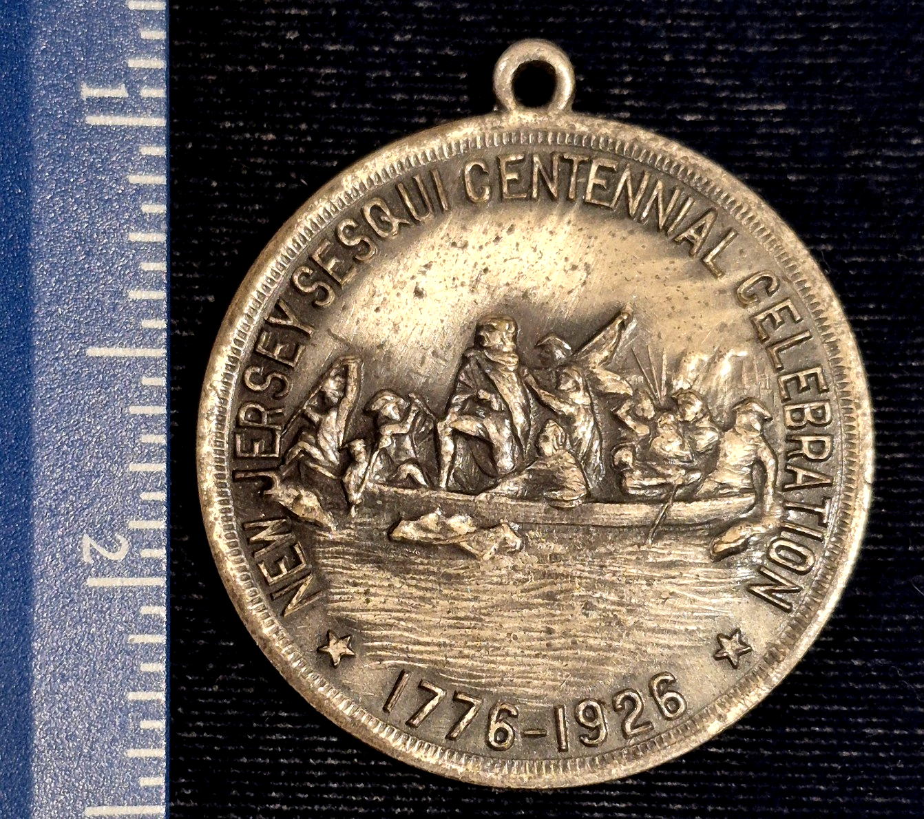 Vintage 1926 NJ "So-Called Dollar" Sesquicentennial Celebration Medal  HK-674
