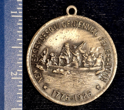 Vintage 1926 NJ "So-Called Dollar" Sesquicentennial Celebration Medal  HK-674